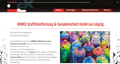 Desktop Screenshot of graffitientfernung-leipzig.de