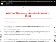 Tablet Screenshot of graffitientfernung-leipzig.de